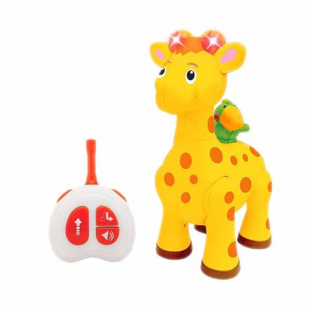 Интерактивная развивающая игрушка Жираф с пультом управления 